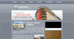 Desktop Screenshot of gwarek.biz