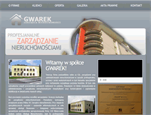 Tablet Screenshot of gwarek.biz