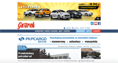 Desktop Screenshot of gwarek.com.pl